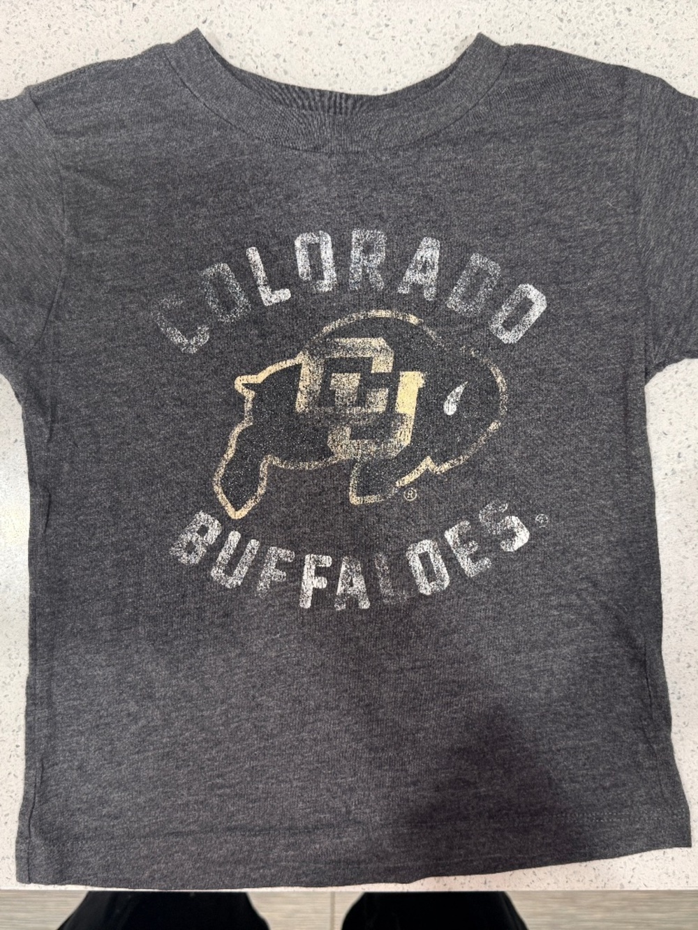 Like New CU Buffaloes Shirt - Toddler 3T Grey